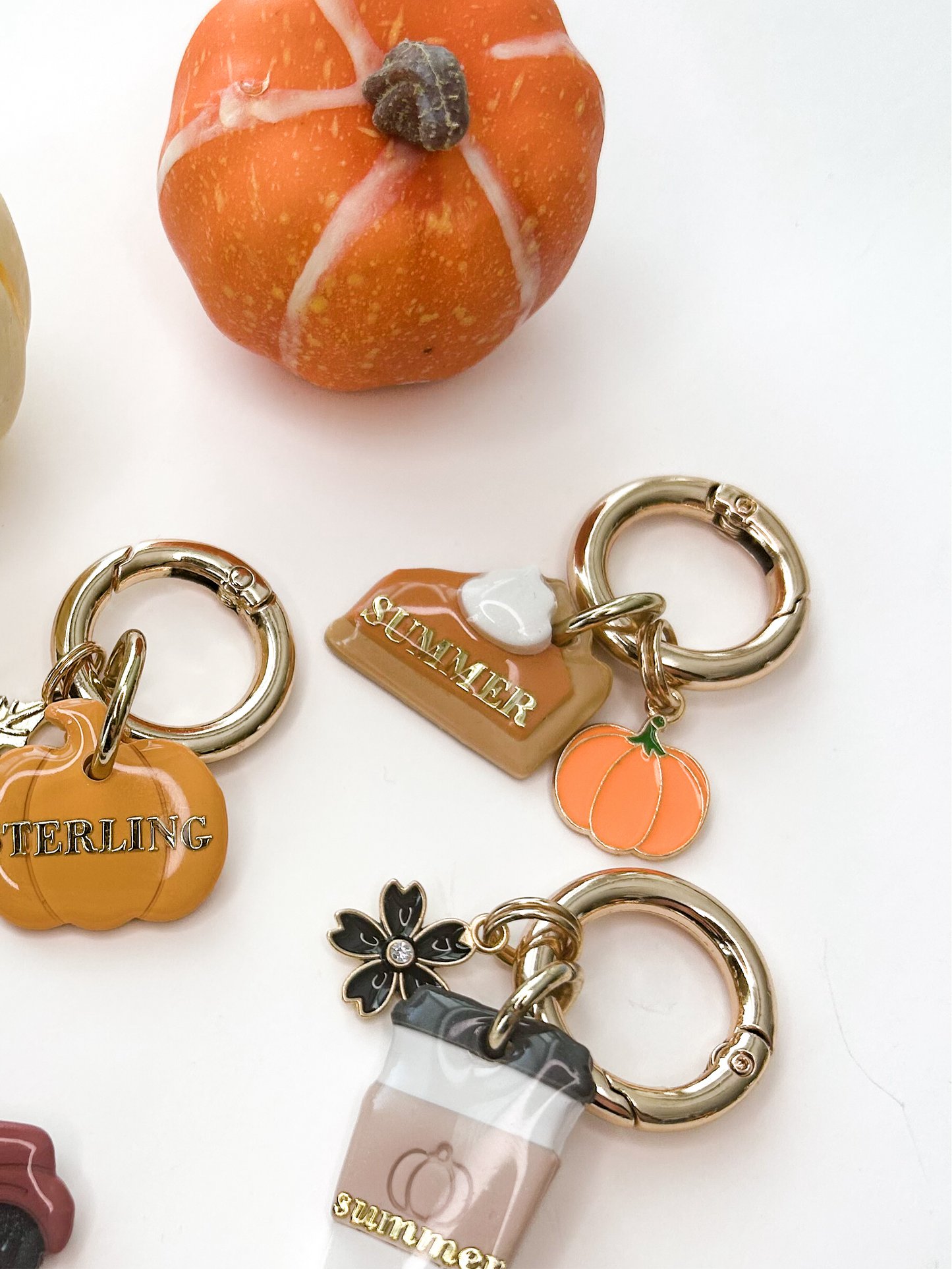 pumpkin | collar charm