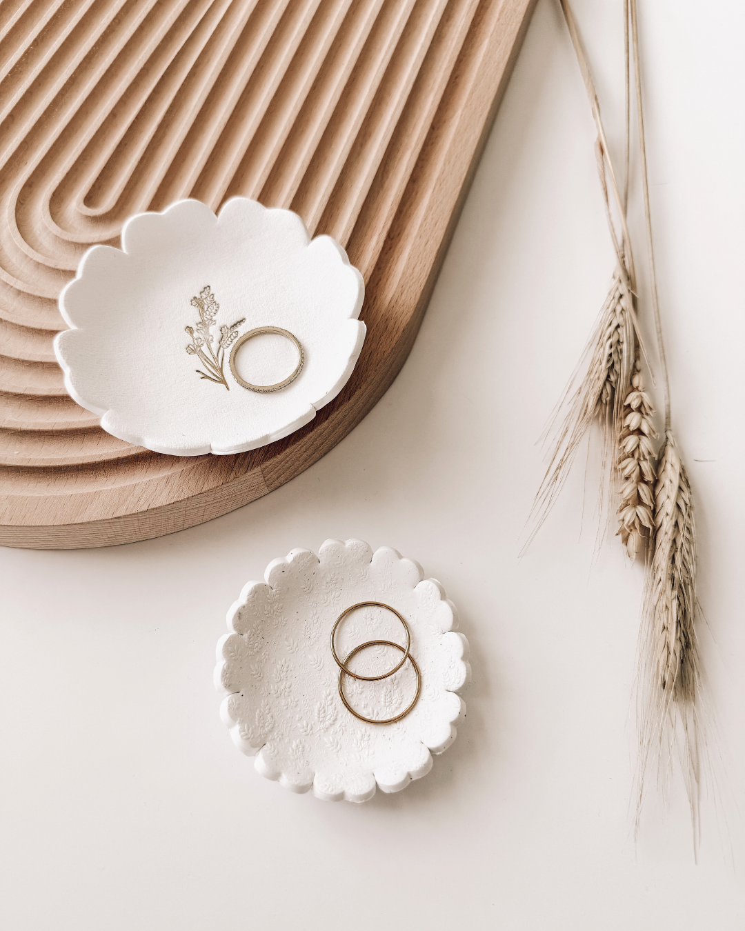 scalloped bowl | trinket dish