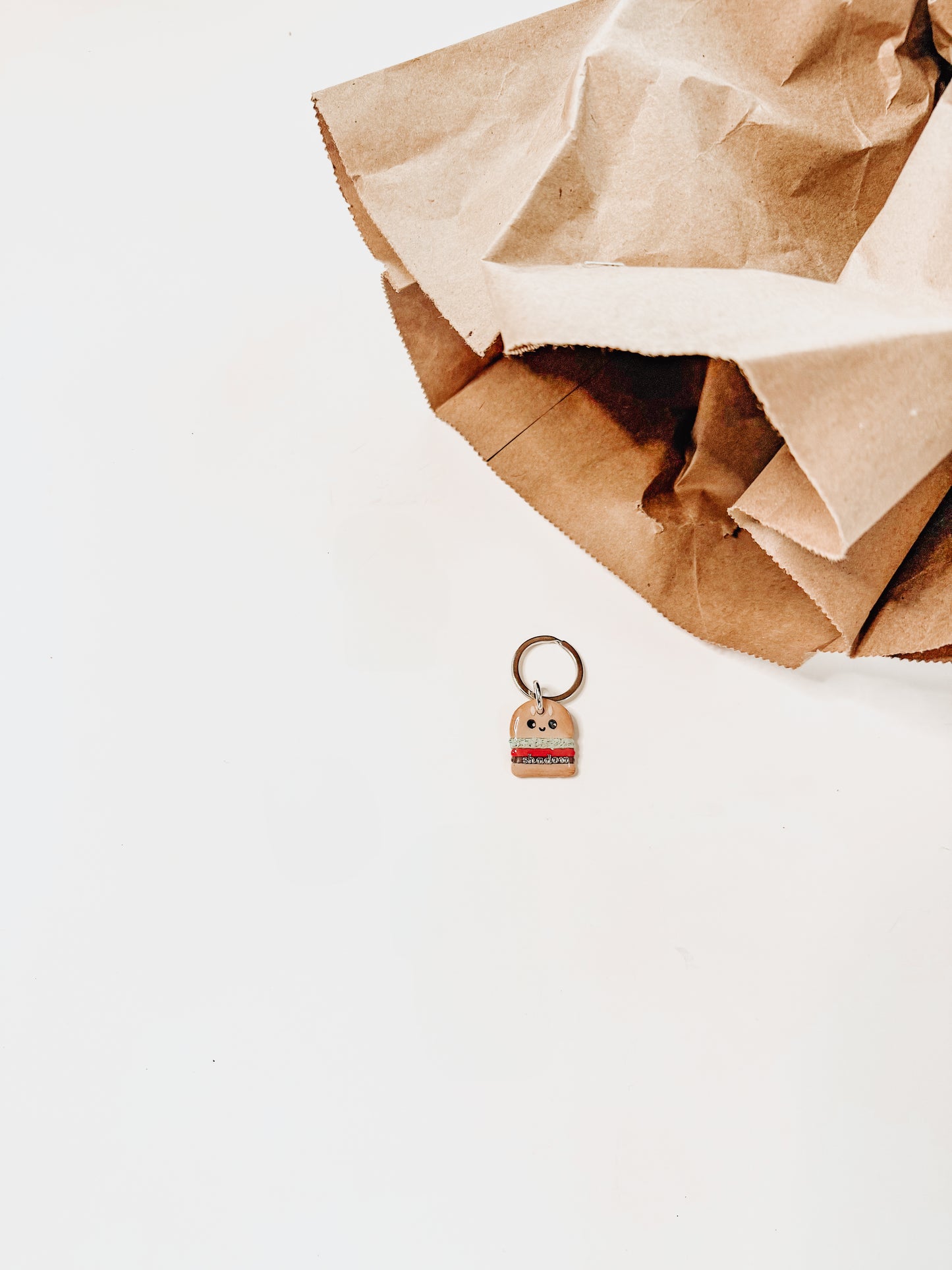 bff burger | pet id tag