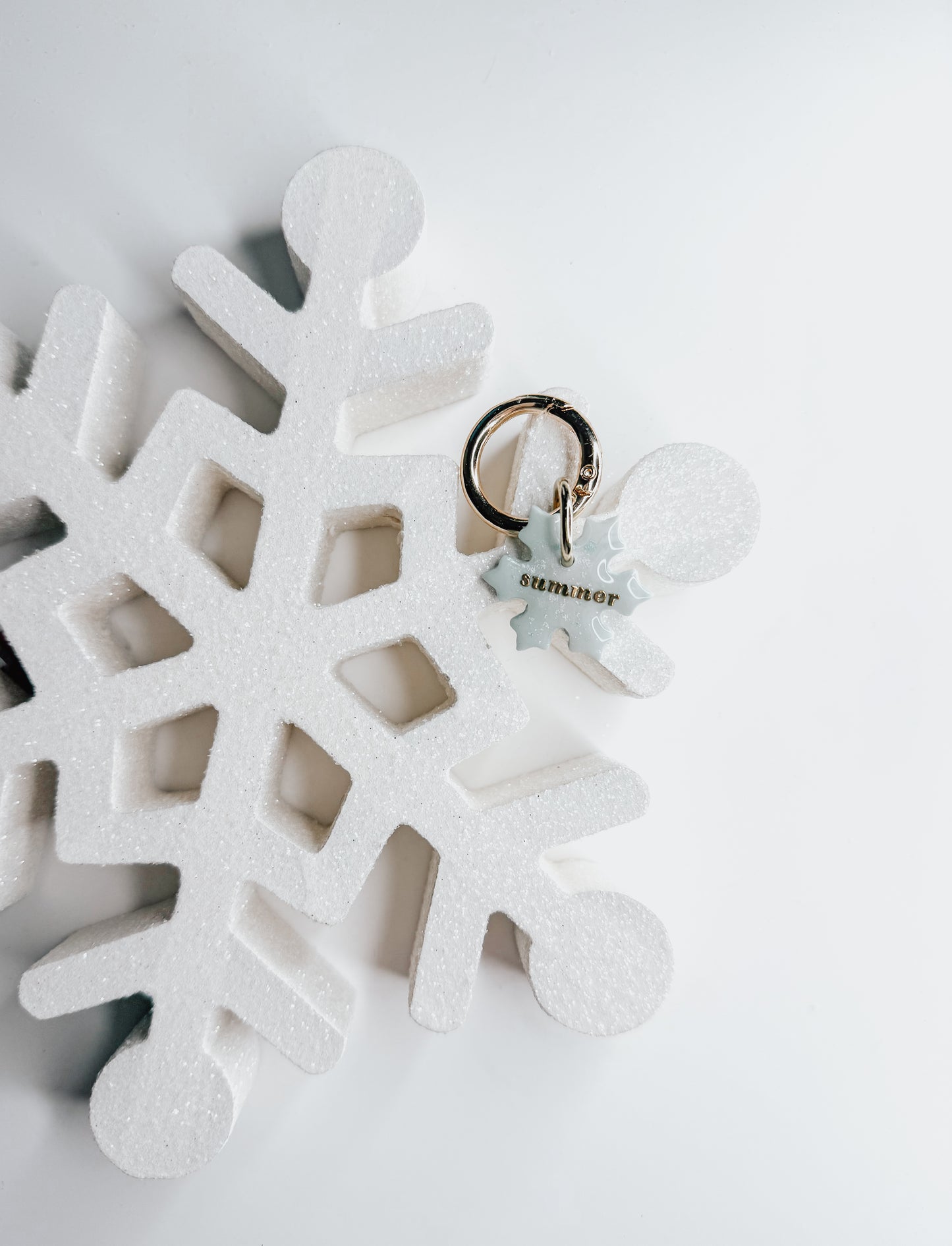 snowflake | pet id tag
