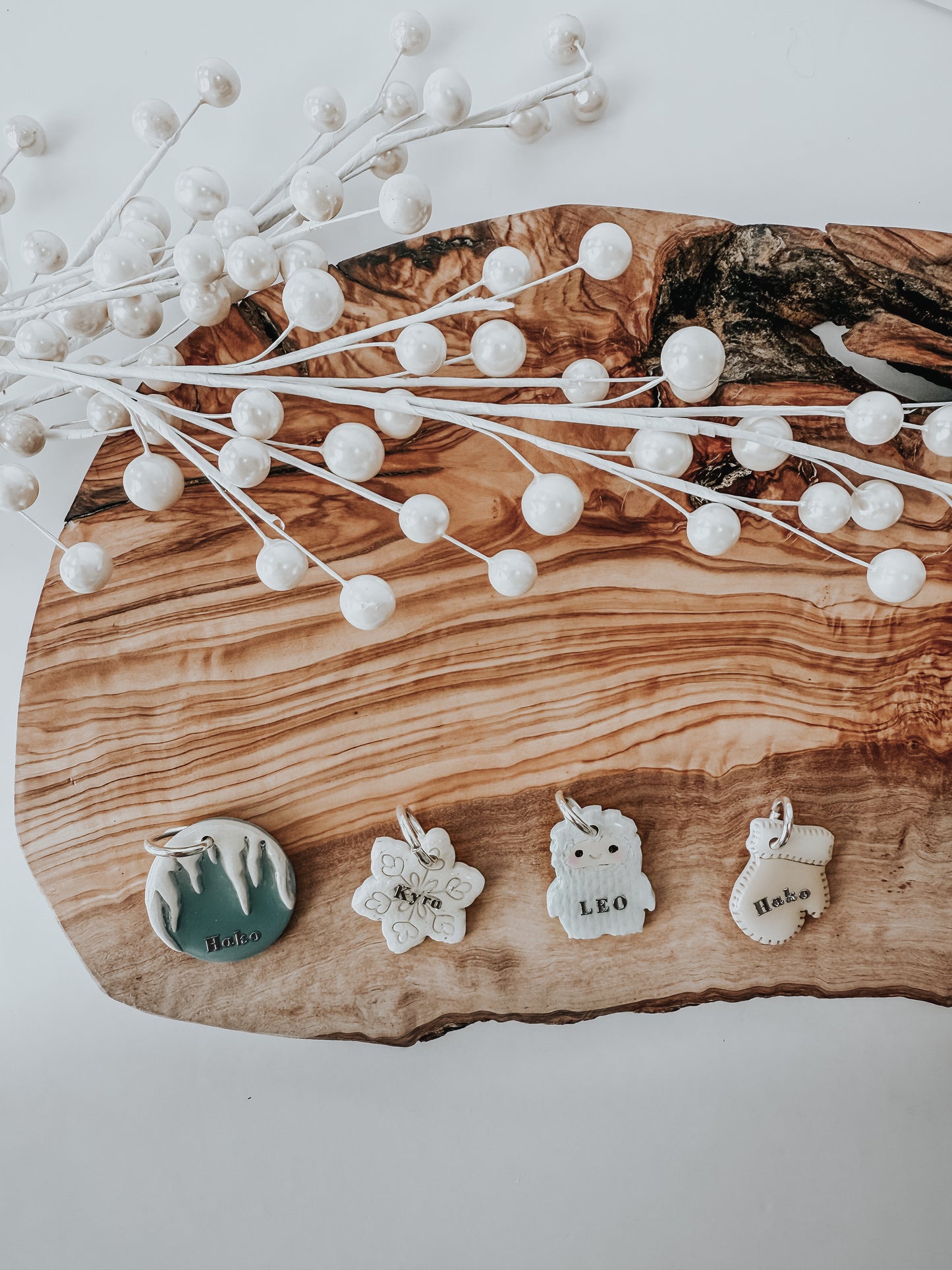 snowflake v2 | pet id tag