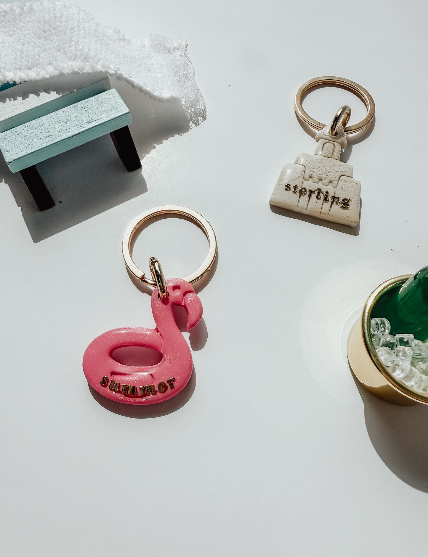 flamingo | pet id tag