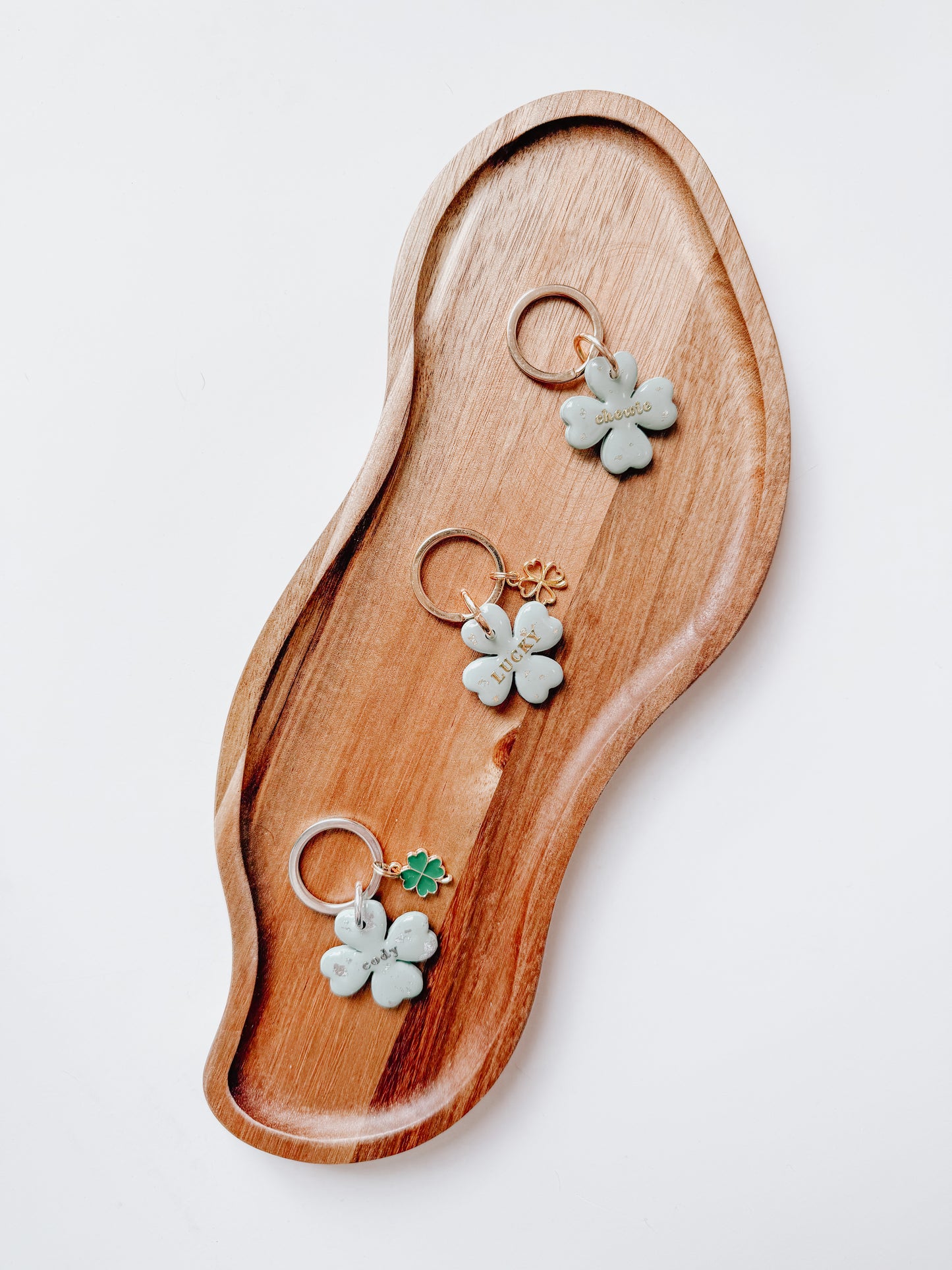 4 leaf clover | pet id tag