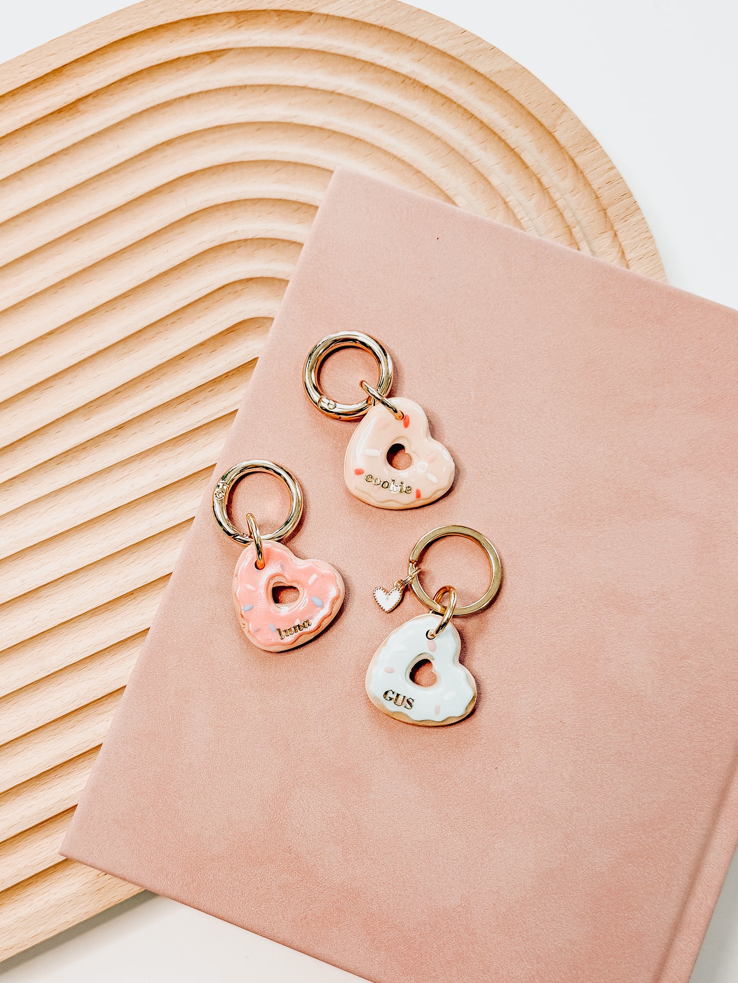 dainty heart | collar charm
