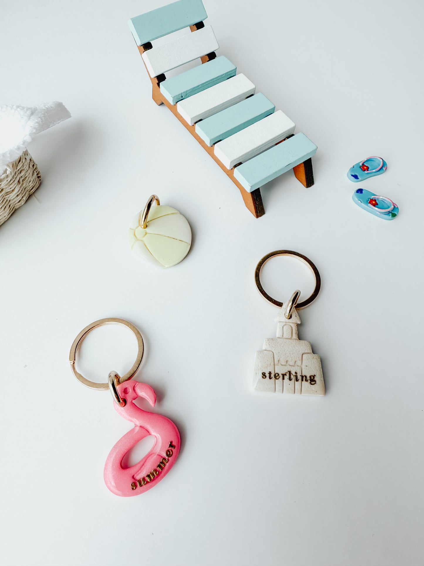 beach ball | pet id tag
