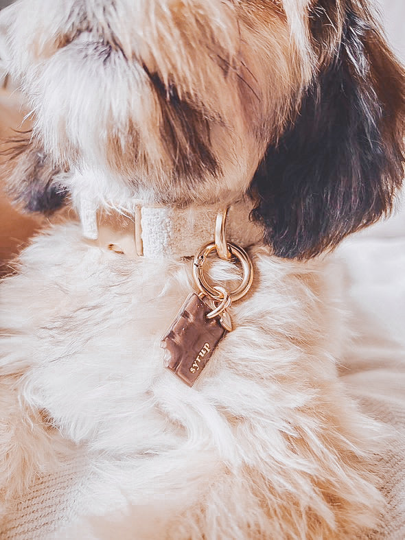chocolate bar | pet id tag