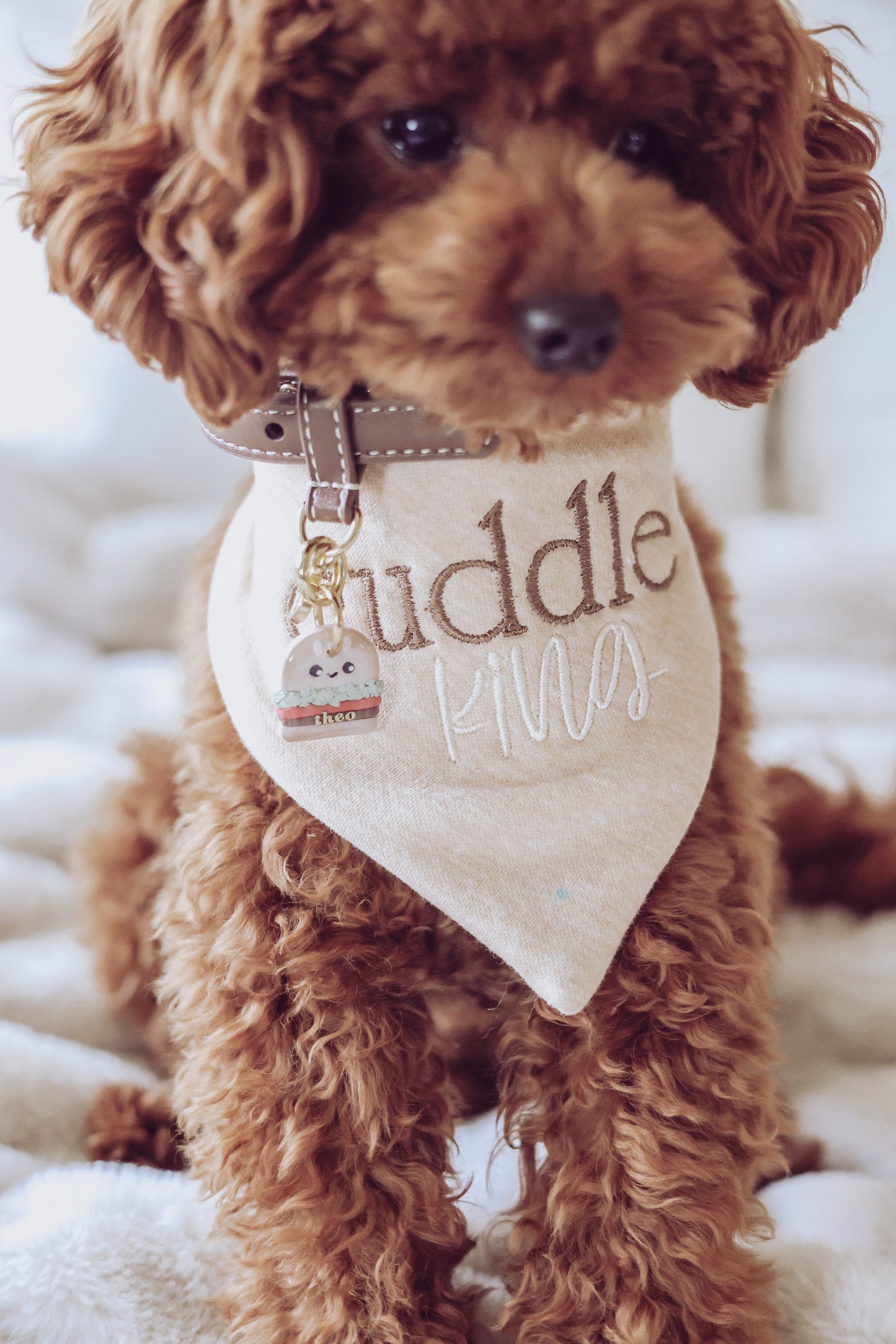bff burger | pet id tag