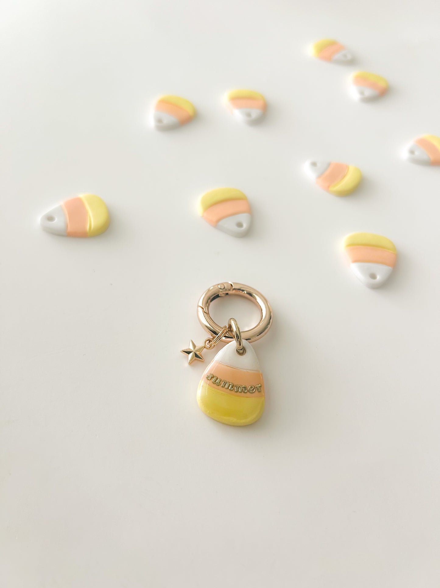 candy corn | pet id tag