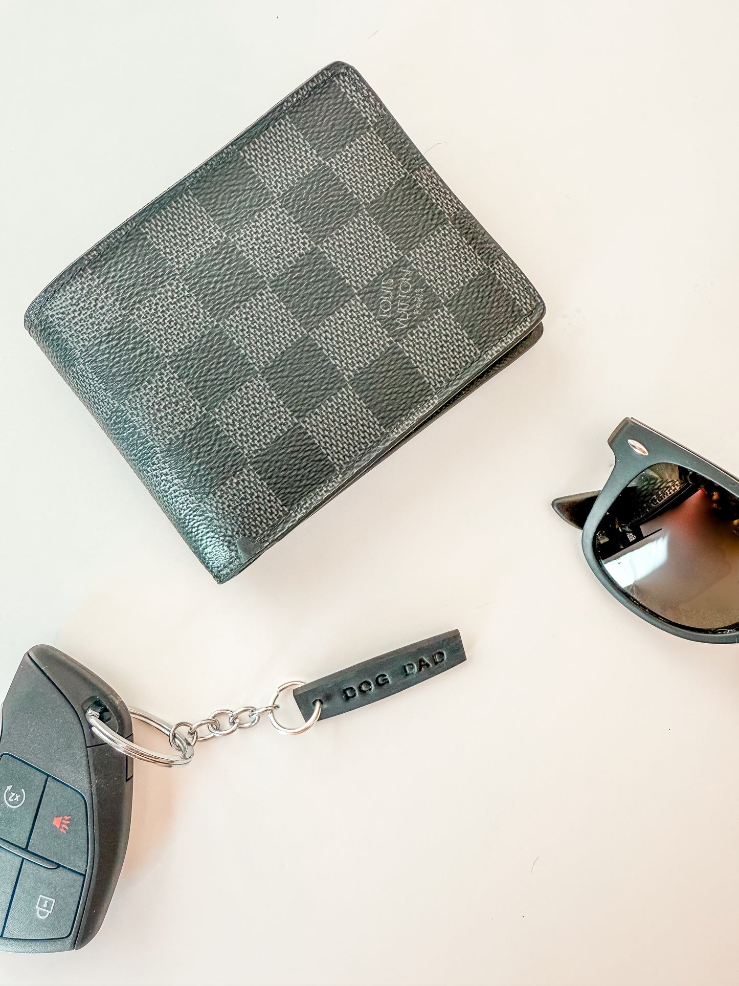 the line - personalized | keychain