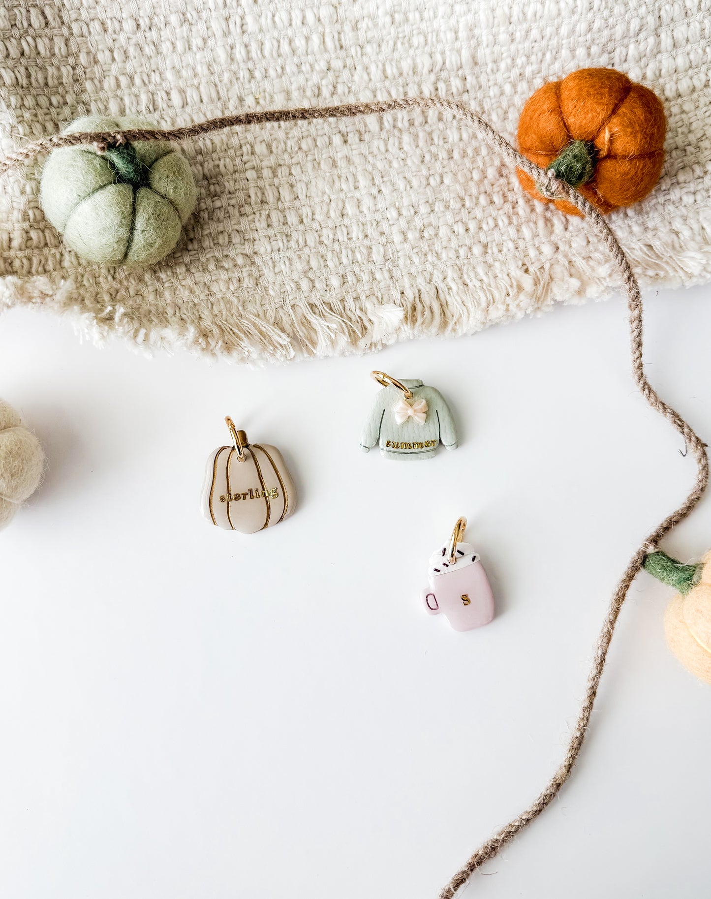 jarrahdale pumpkin | pet id tag