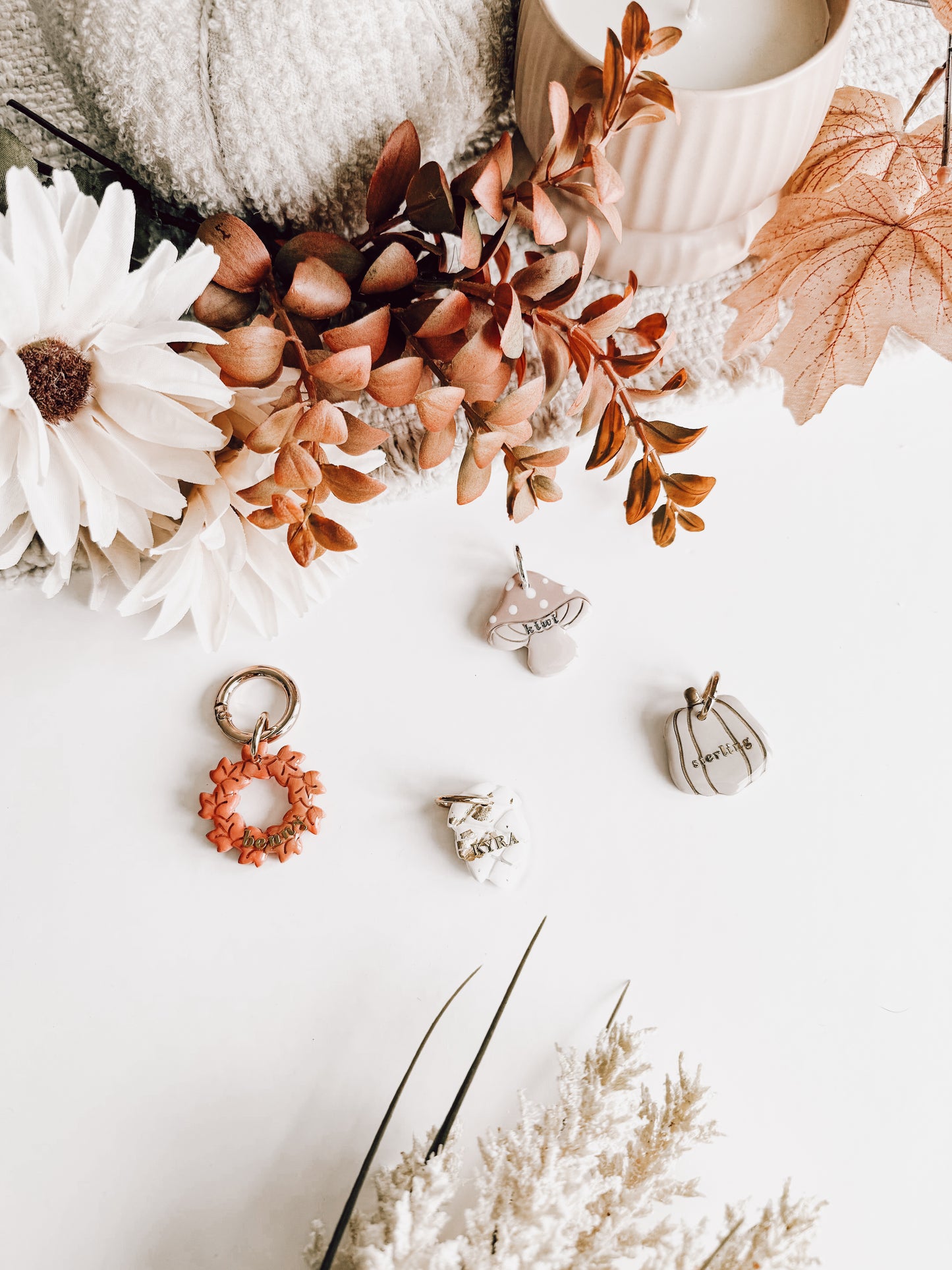 pinecone | pet id tag