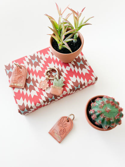 aloe plant | pet id tag