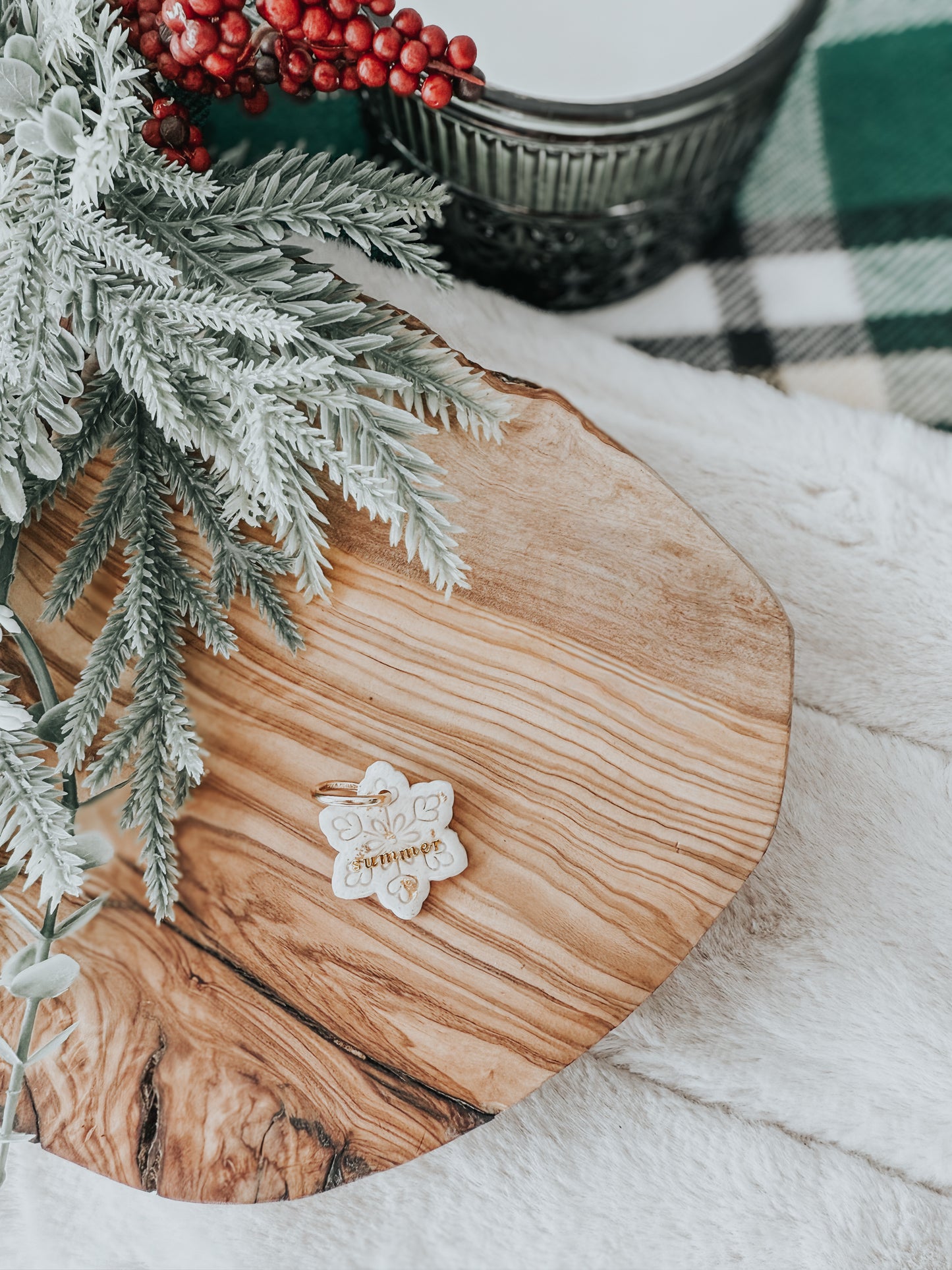 snowflake v2 | pet id tag