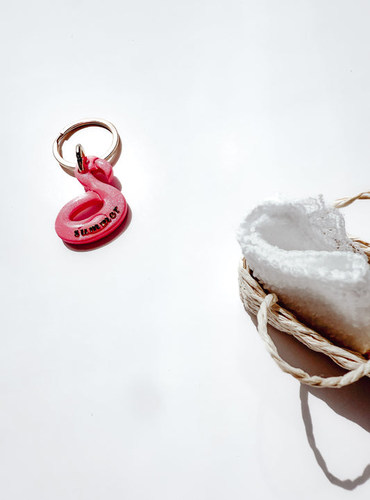 flamingo | pet id tag