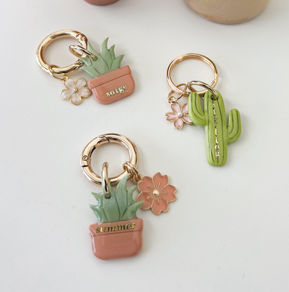 aloe plant | pet id tag