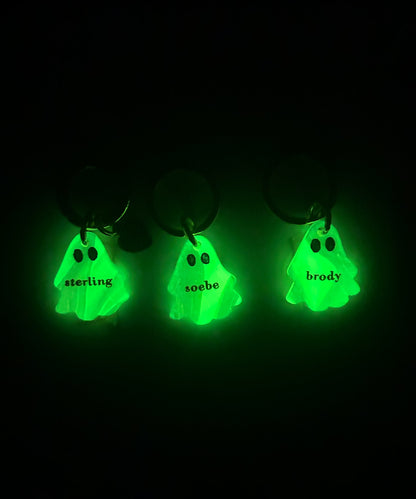 ghost | pet id tag