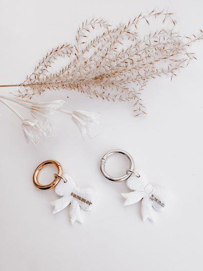 bow | pet id tag