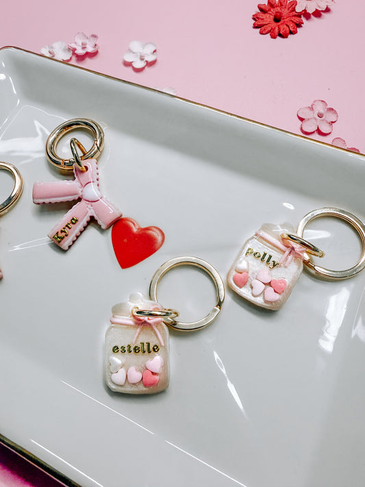 jar of hearts  | pet id tag