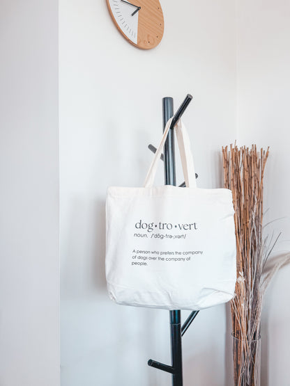 dog-tro-vert | tote bag