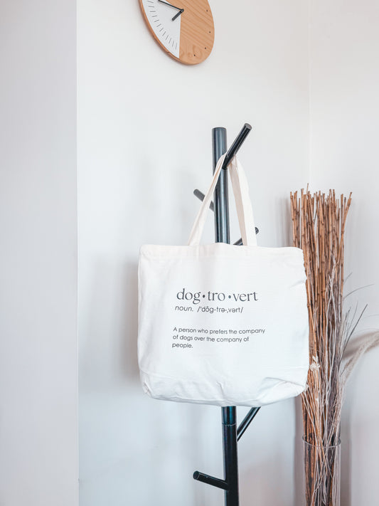 dog-tro-vert | tote bag