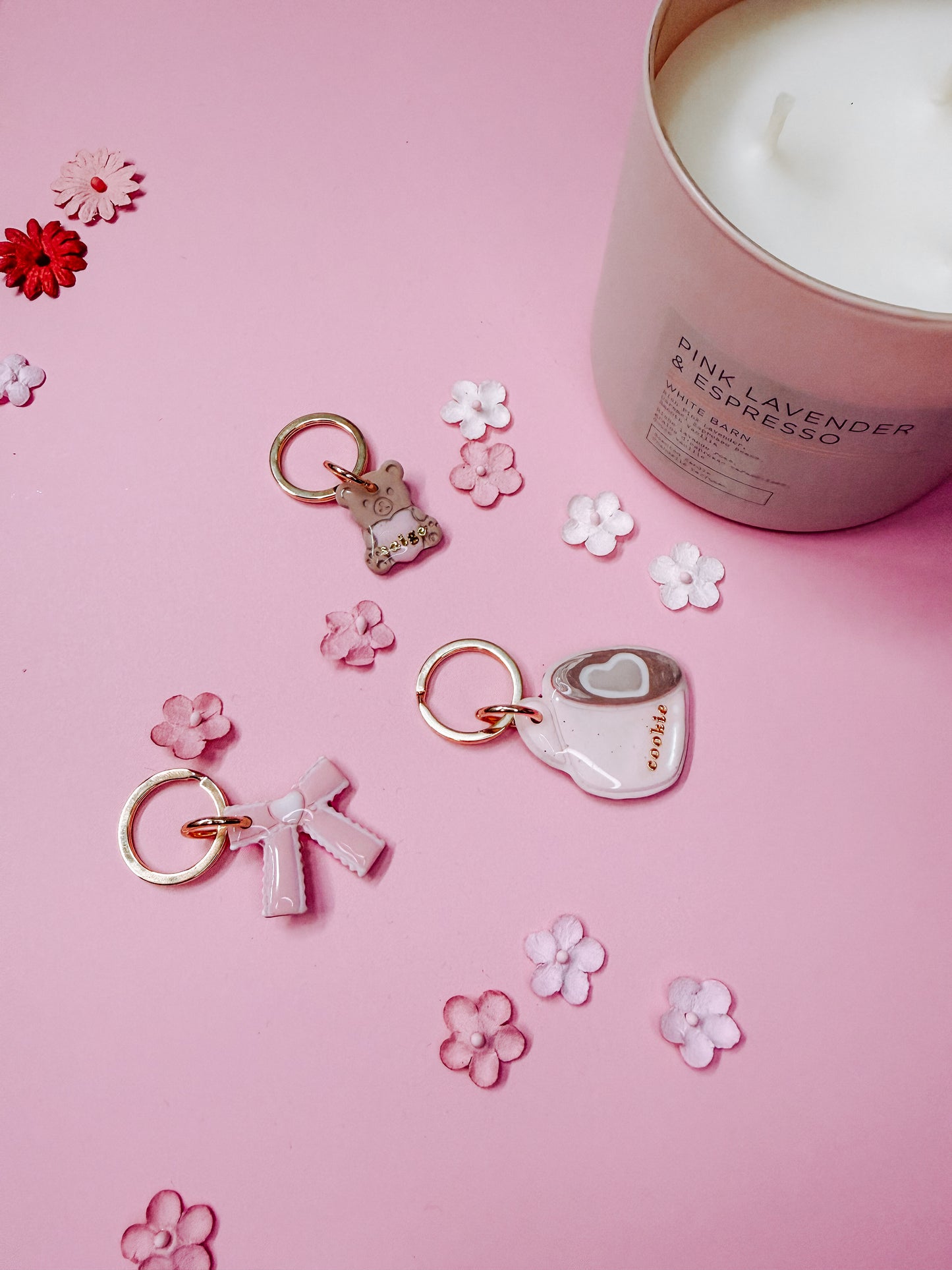 love you a latte  | pet id tag