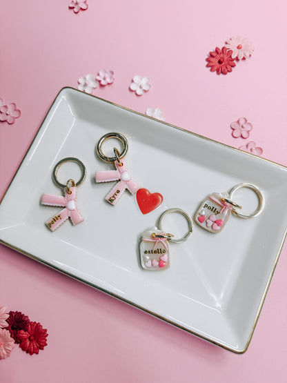 jar of hearts  | pet id tag