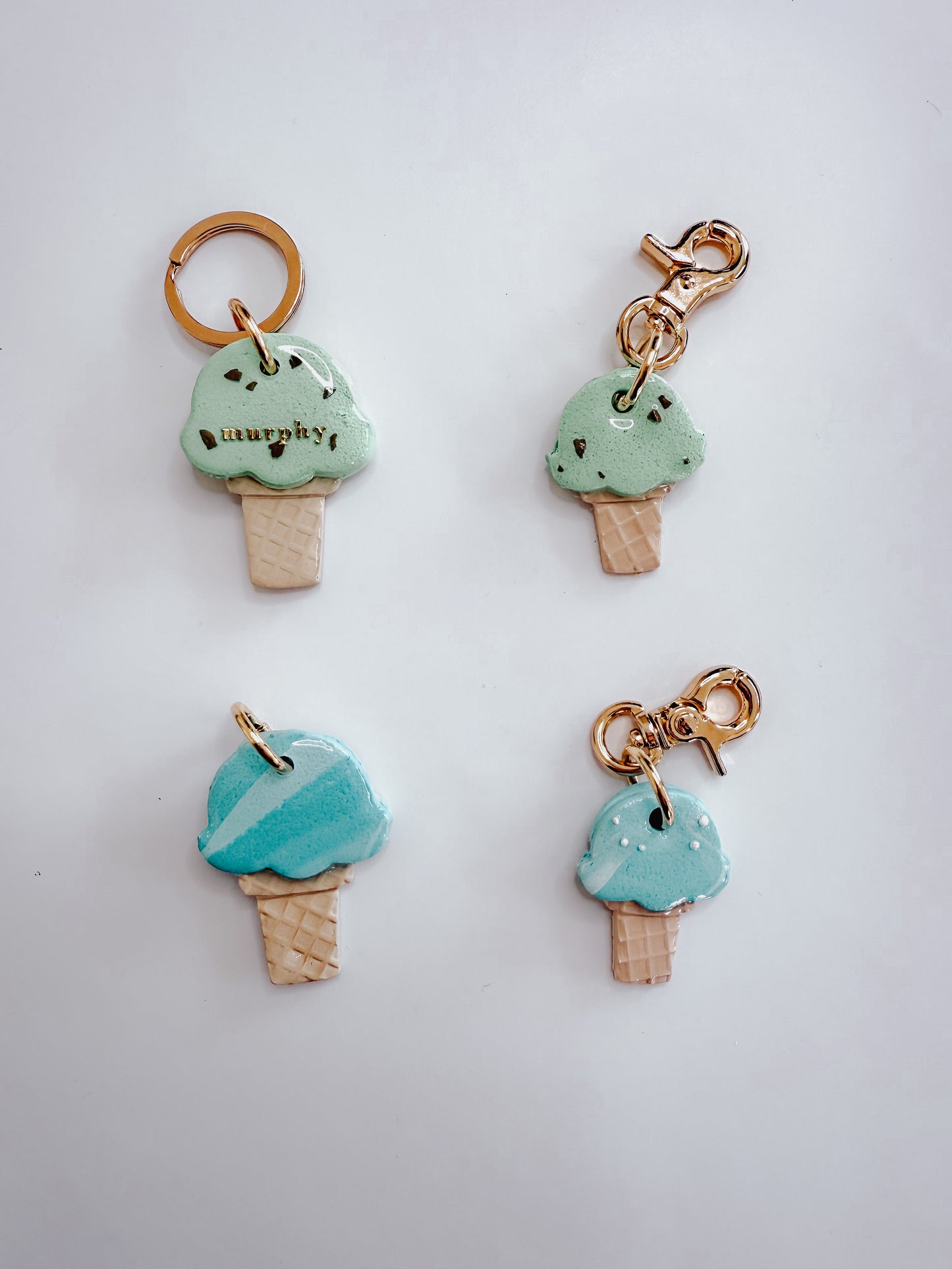 ice cream cone | pet id tag