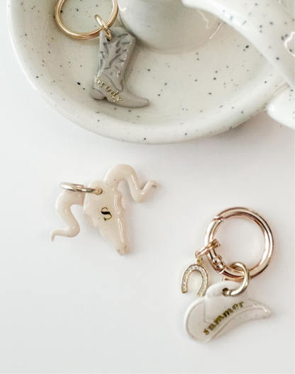 skull | pet id tag