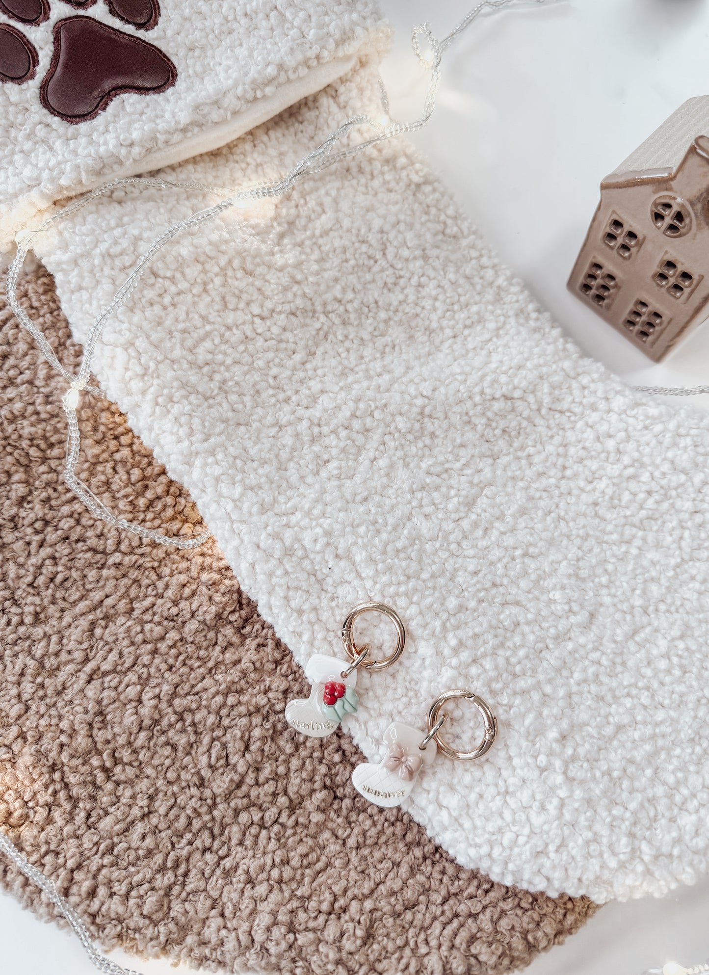 stocking | pet id tag
