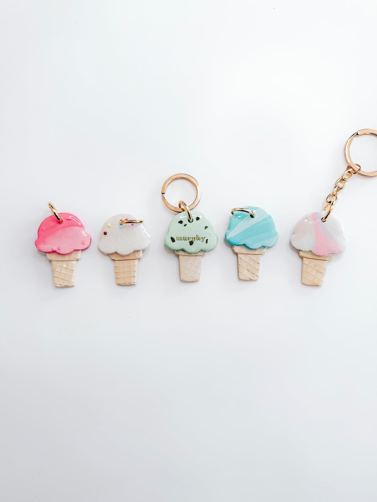 ice cream cone | pet id tag