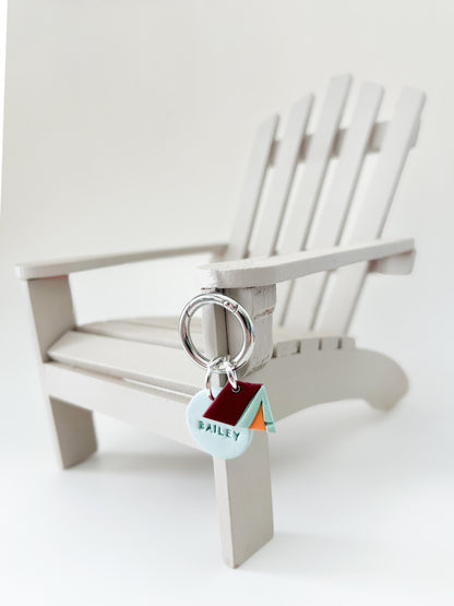 tent | pet id tag