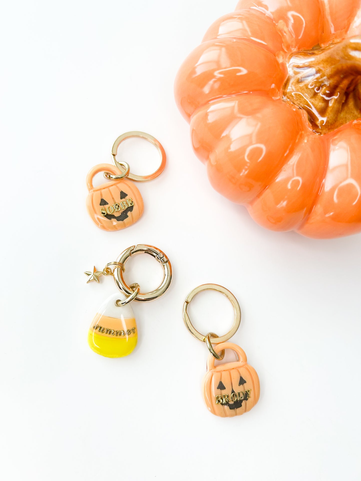 candy corn | pet id tag