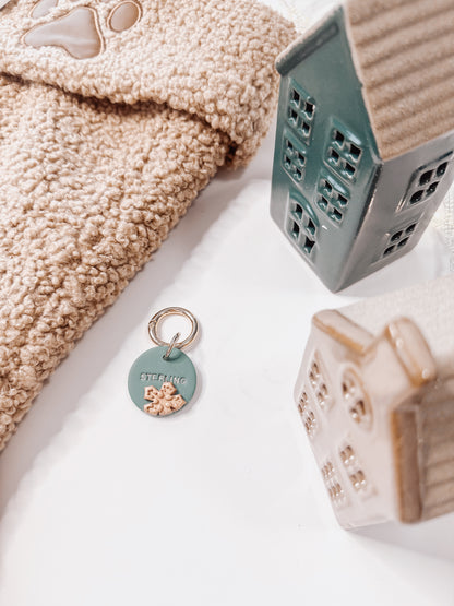 classic circle | pet id tag