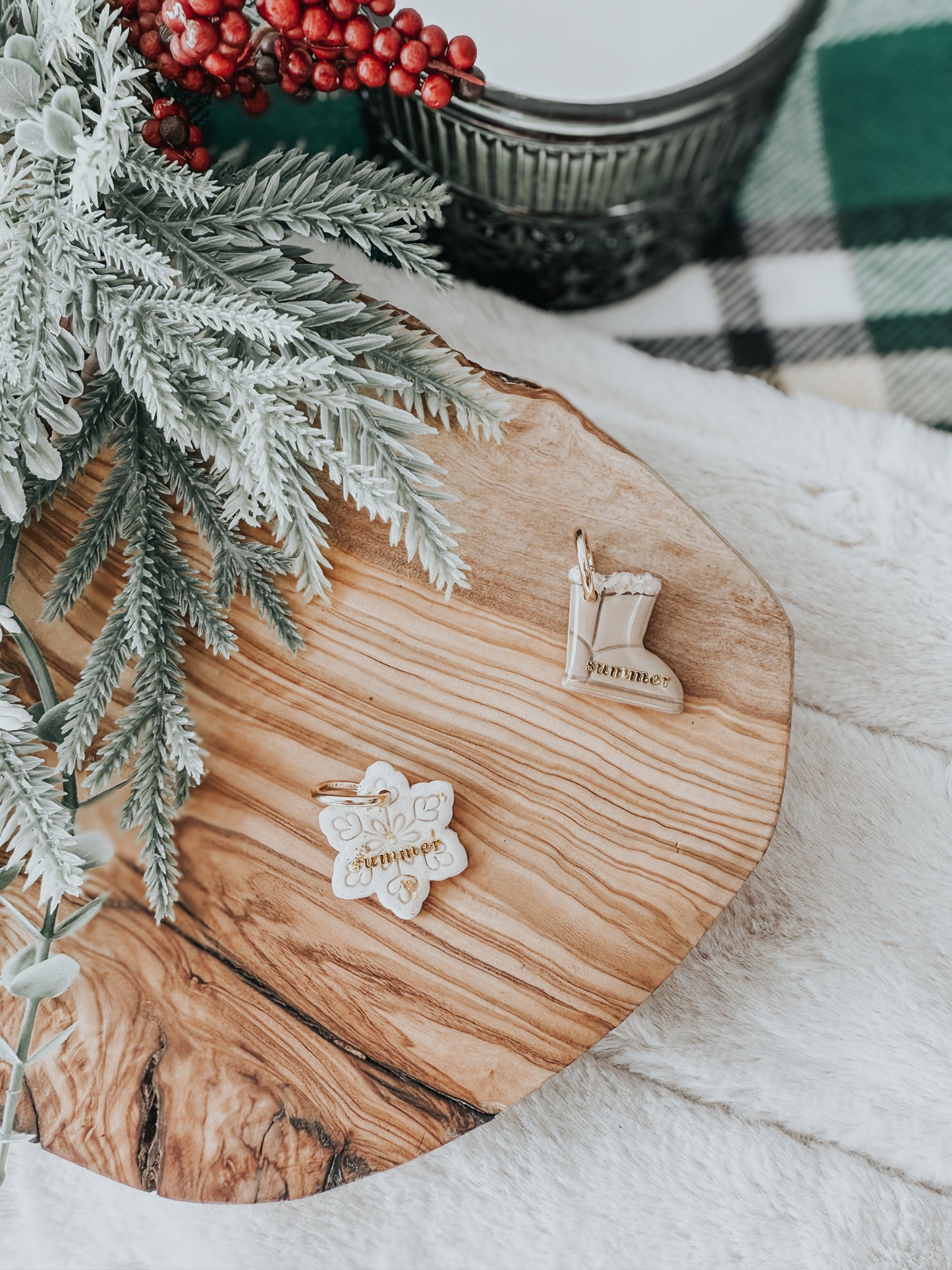 winter boot | pet id tag