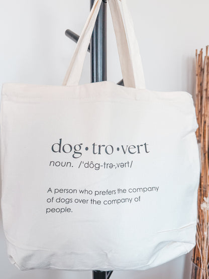 dog-tro-vert | tote bag