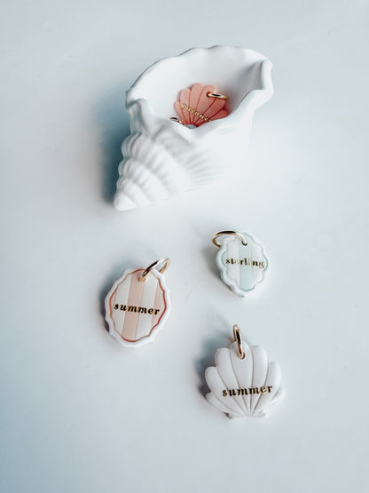 seashell | pet id tag