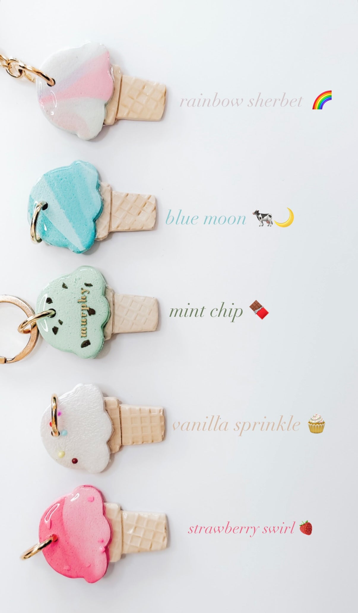 ice cream cone | pet id tag
