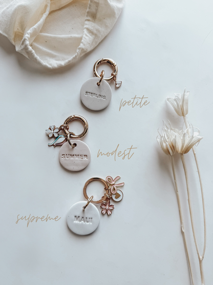 classic circle | pet id tag