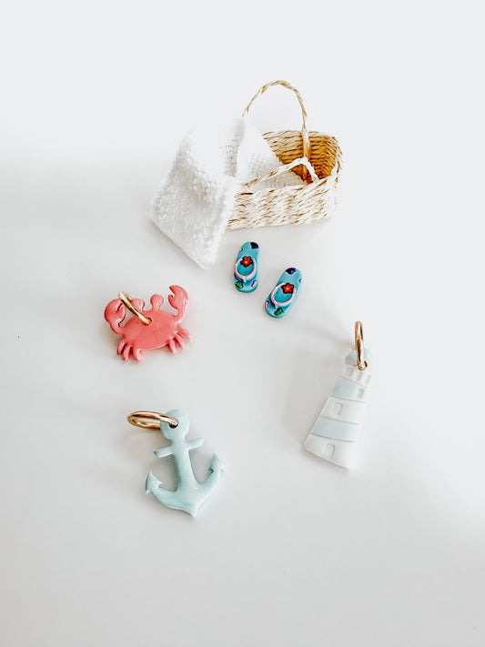 light house | pet id tag