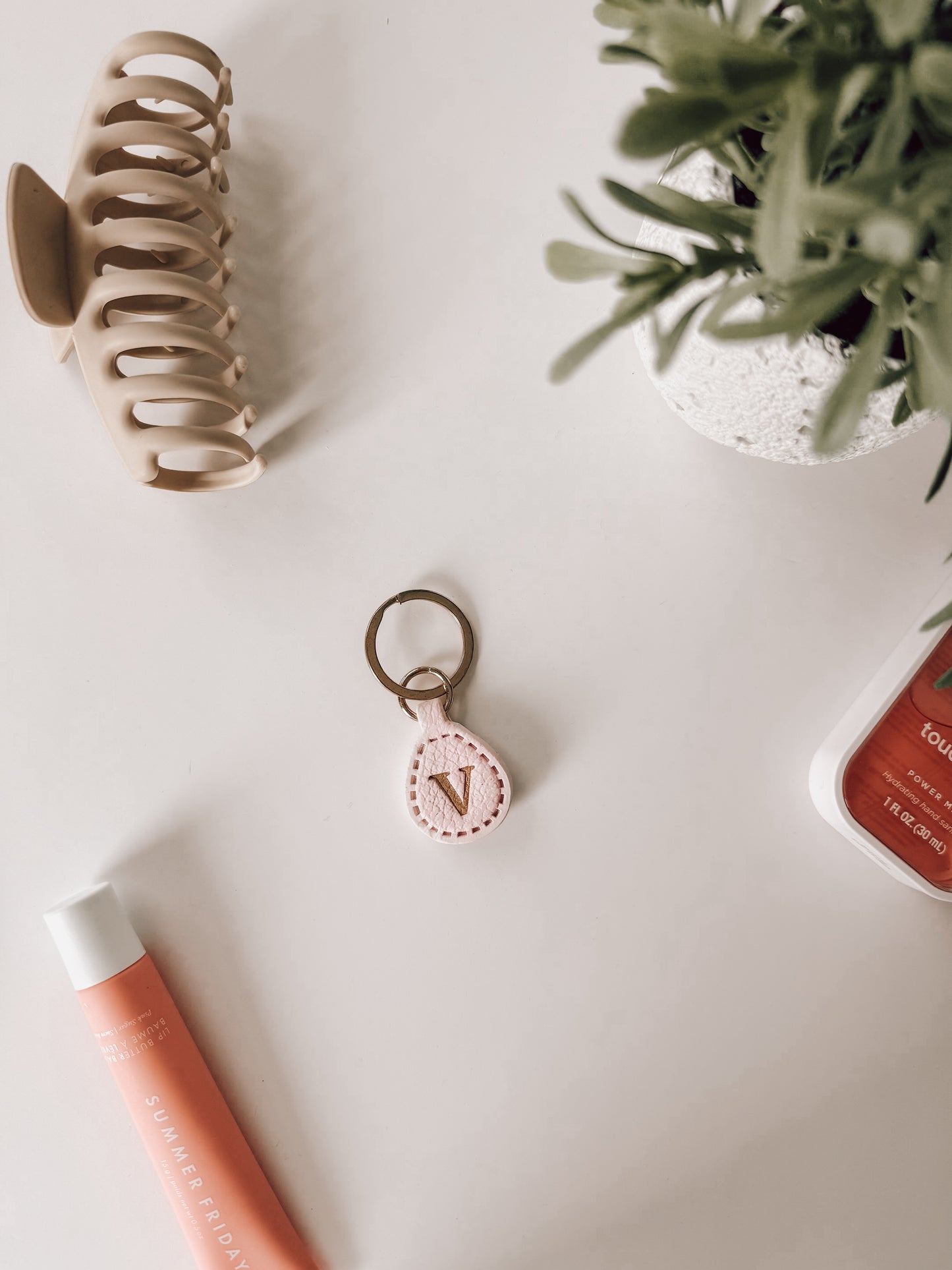 the Monogram |  keychain