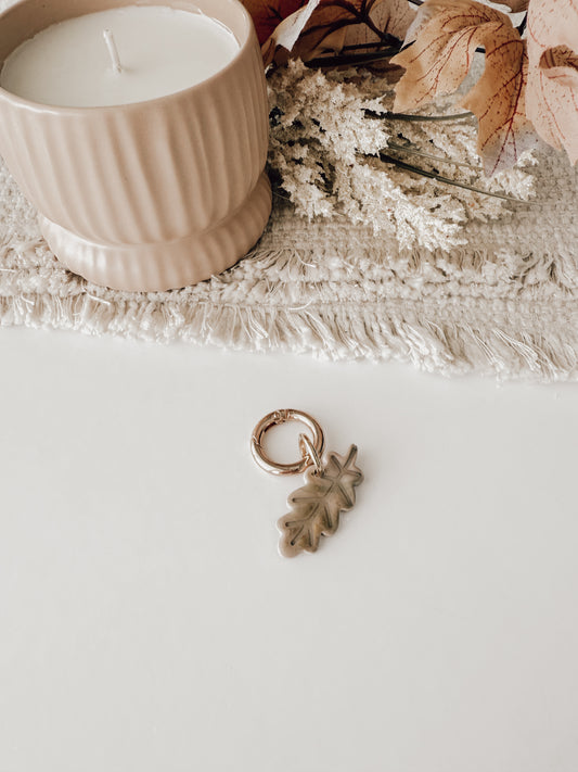 oak leaf | pet id tag