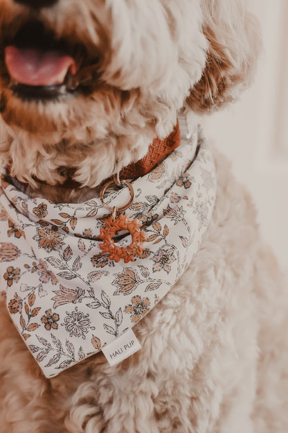 fall wreath | pet id tag