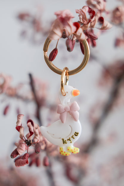 garden goose | pet id tag