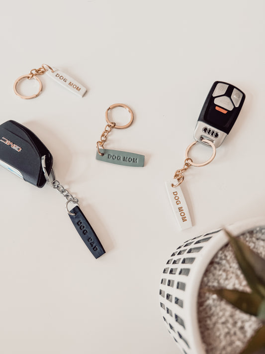 the line - personalized | keychain