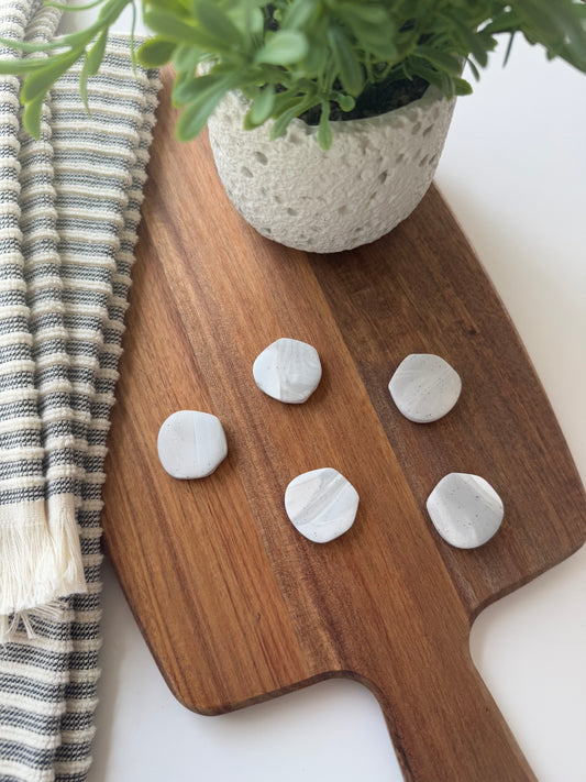 marble pebble | magnet set (5)