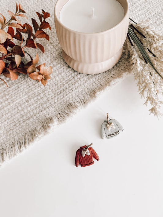 sweater | pet id tag