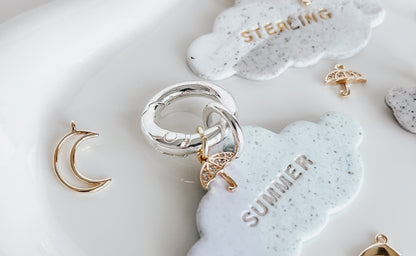 hollow moon | collar charm