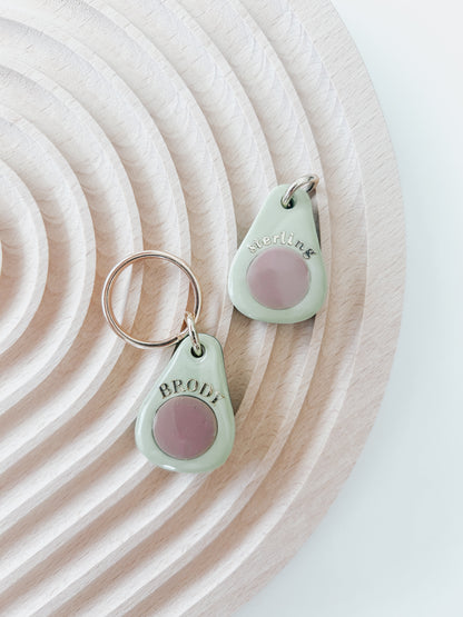 avocado | pet id tag