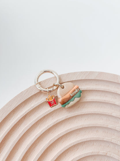 french fries | collar charm