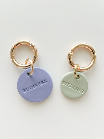 classic circle | pet id tag